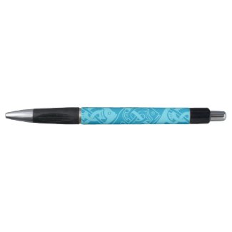 Celtic Knotwork Fish in Blue