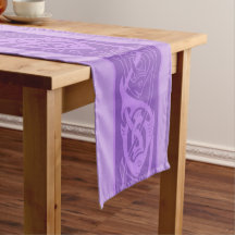 Celtic Knotwork Fish in Purple