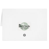 Celtic Knotwork Hounds Card (Back Horizontal)