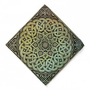 Celtic Knotwork Mandala Bandana
