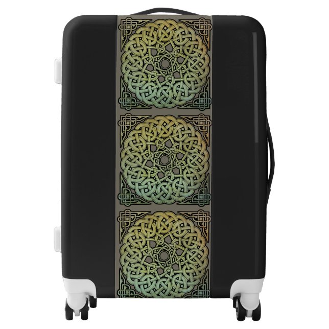 Celtic Knotwork Mandala  Luggage (Front)