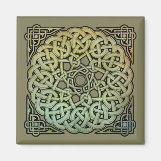 Celtic Knotwork Mandala Magnet