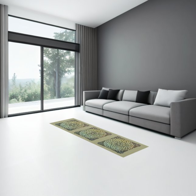 Celtic Knotwork Mandala Runner (Insitu (Indoor 3))