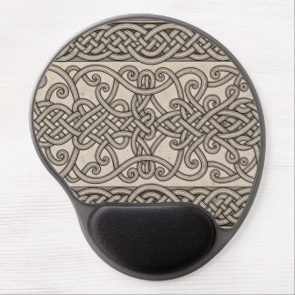 Celtic Knotwork & Ornate Parchment Design Gel Mouse Pad