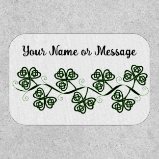 Celtic Knotwork Personalized Patch