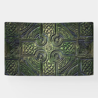 Celtic knotwork St. Patrick's Day Banner