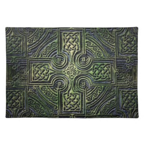 Celtic knotwork St Patricks Day Cloth Placemat