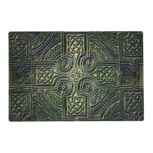 Celtic knotwork St Patricks Day Placemat