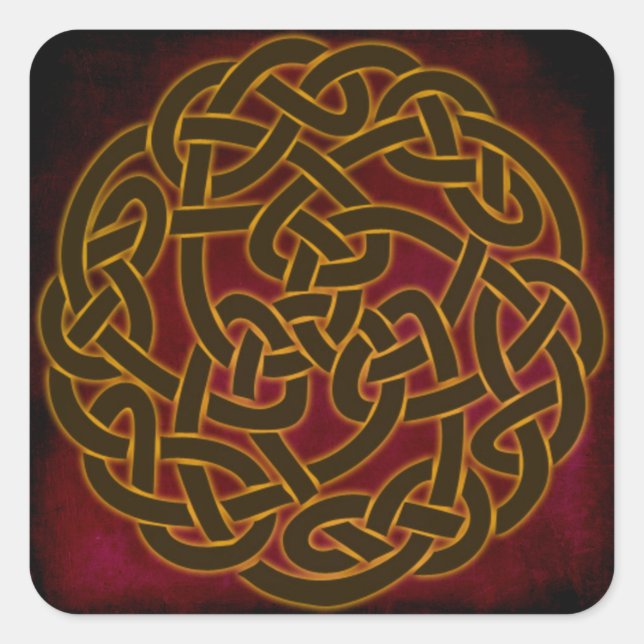 celtic knotwork stickers (Front)