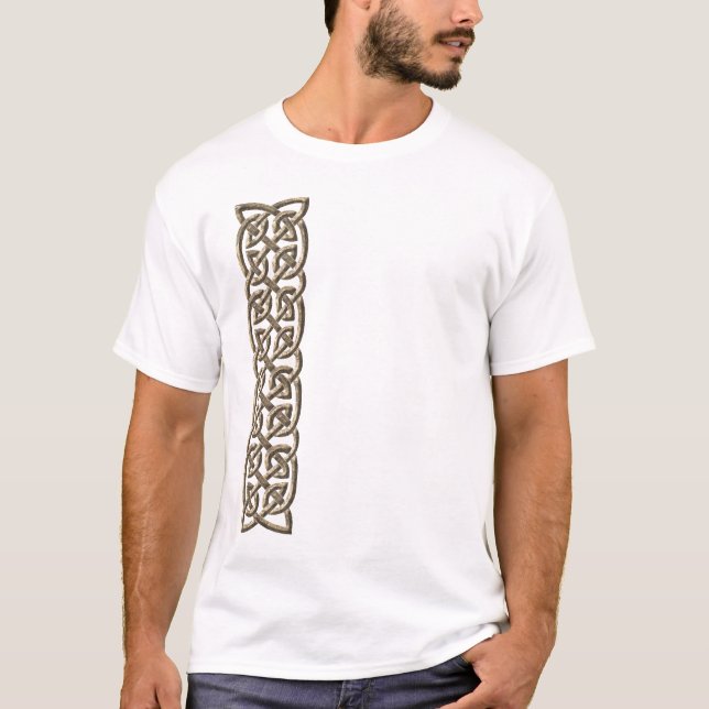 Celtic Knotwork - Stone 1 T-Shirt (Front)