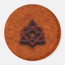 Celtic Knotwork Valentine Heart Canvas Texture 1
