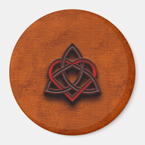 Celtic Knotwork Valentine Heart Canvas Texture 1