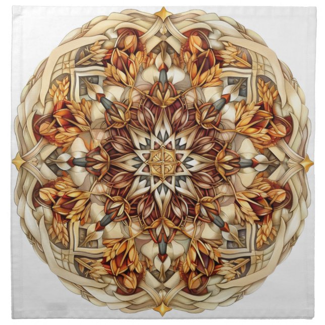 Celtic Lammas Altar Cloth Napkin (Front)