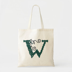 Celtic Letter W bag