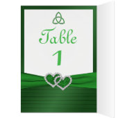Celtic Love Knot Table Card (Inside (Left))