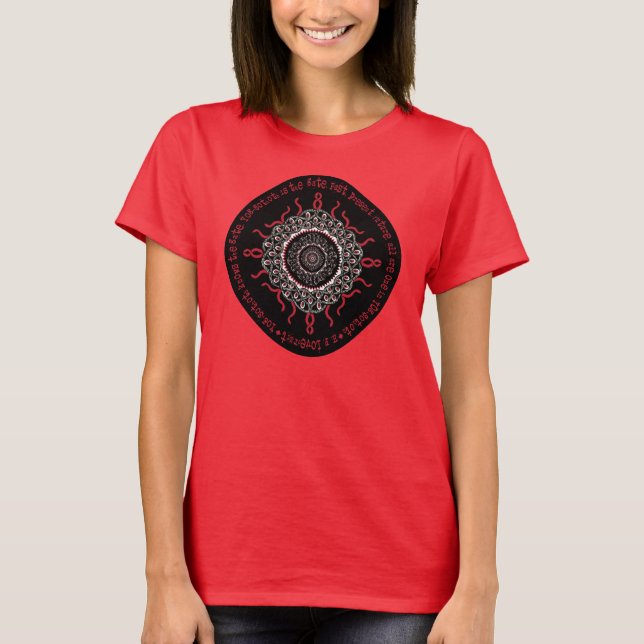 Celtic Lovecraftian Cosmic Monster Deity T-Shirt (Front)