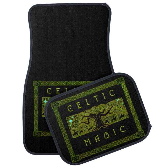 Celtic Magic Set of 4 Car Mats (Set)