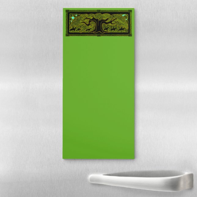 Celtic Magic - The Great Tree Magnetic Notepad (In Situ)