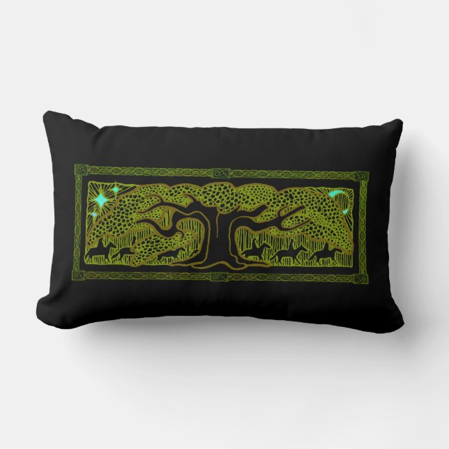 Celtic Magic - The Great Tree Pillow (Front)