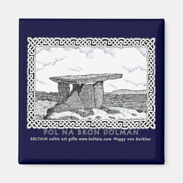 Celtic Magnets Celtic Dolman Design (Front)