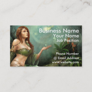 Celtic Maiden, Business Card