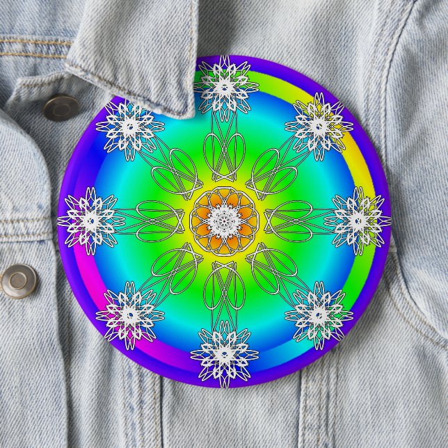 Celtic Mandala Button (In Situ)