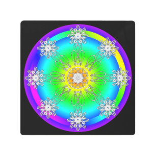 Celtic Mandala Metal Wall Art