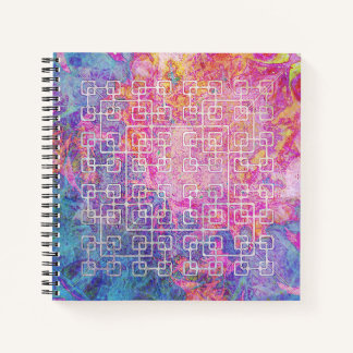 Celtic Maze - Spiral Square Notebook