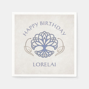 Celtic Medieval Fantasy Birthday Napkins