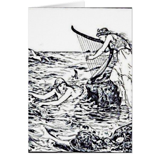 Celtic Mermaid Irish Siren Fairy Tale  (Front)