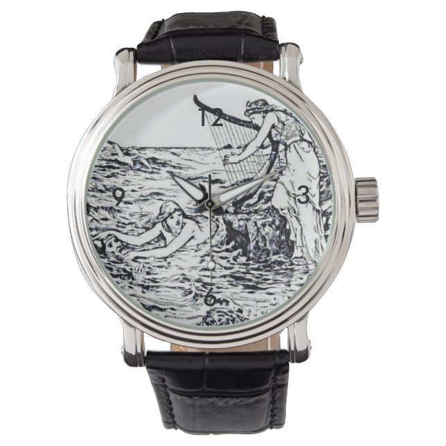 Celtic Mermaid Irish Siren Fairy Tale  Watch (Front)