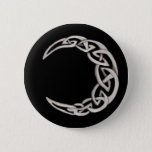 Celtic Moon Button at Zazzle