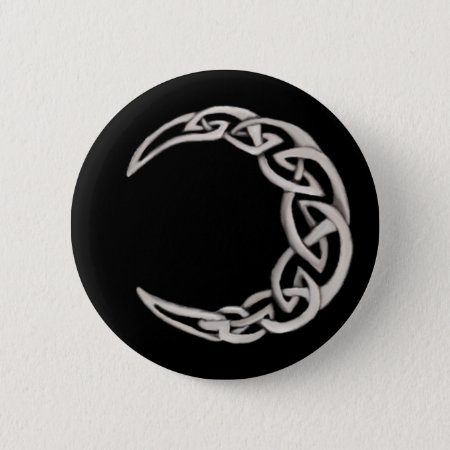 Celtic Moon Button