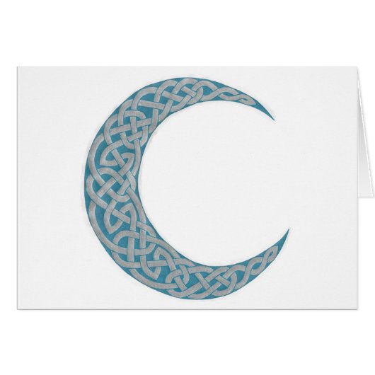 Celtic Moon card 2 (Front Horizontal)