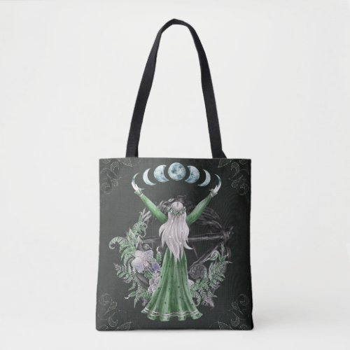 Celtic Moon Goddess  Tote Bag
