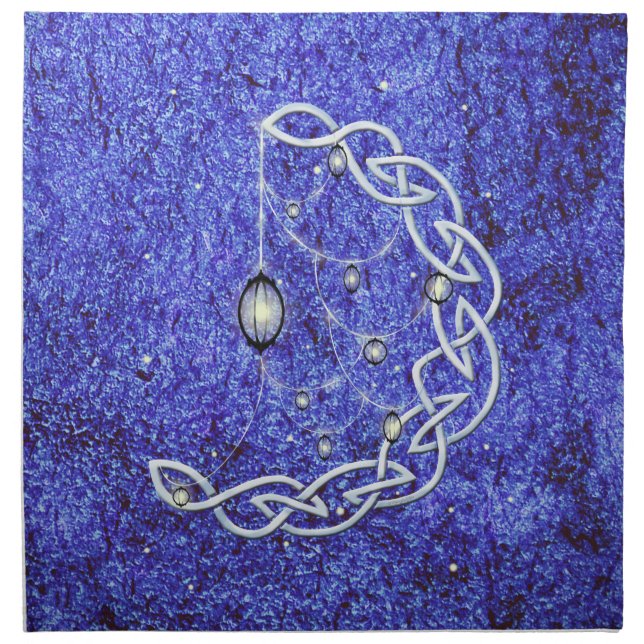Celtic Moonlights Altar Cloth art by Mary Layton (Front)