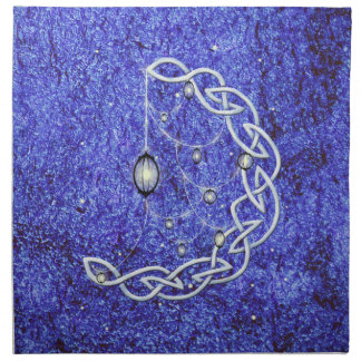 Celtic Moonlights Altar Cloth art by Mary Layton Napkin