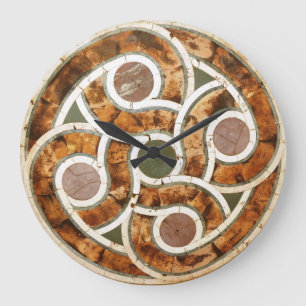 Celtic Mosaic on Acrylic Clock