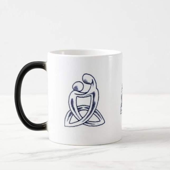 Celtic Motherhood Knot Morphing Mug (Left)
