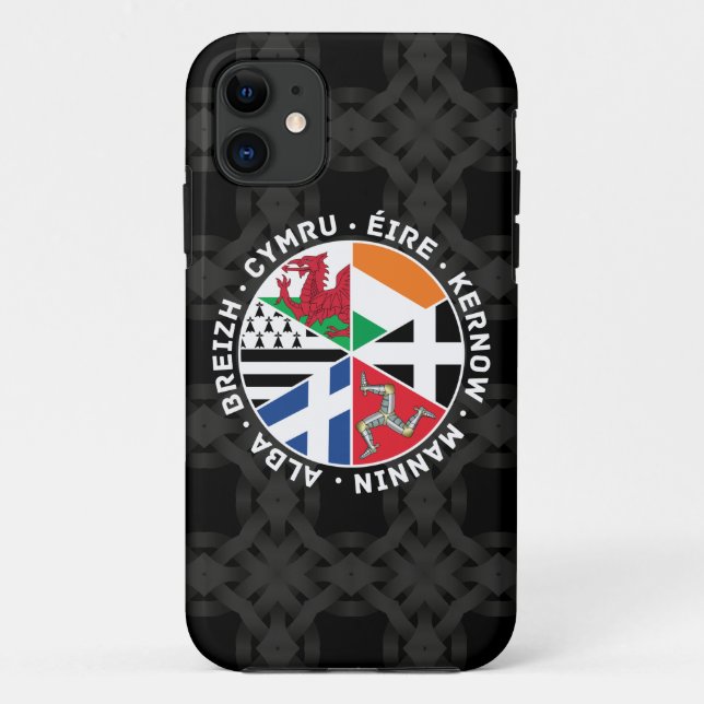 Celtic Nations Flags Case-Mate iPhone Case (Back)
