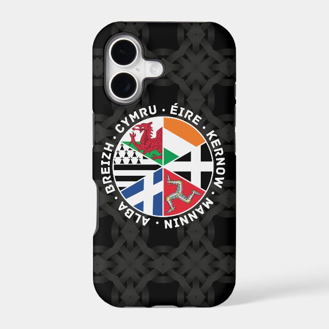 Celtic Nations Flags Iphone Case (Back)