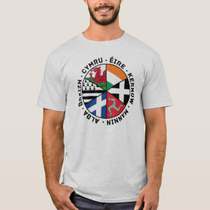 Celtic Nations Flags T-Shirt