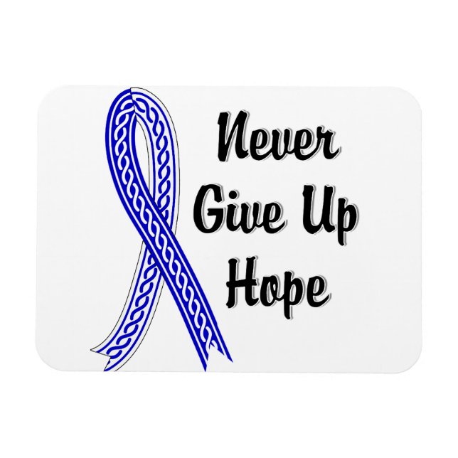 Celtic Never Give Up Hope ALS Magnet (Horizontal)