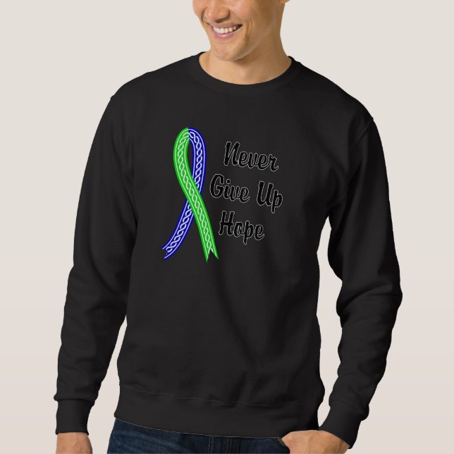Celtic Never Give Up Hope EDS Sweatshirt (Front)