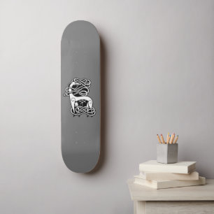 Celtic/Nordic deer Skateboard