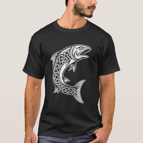 Celtic & Norse Fish u2013 Viking Angler Knotwork