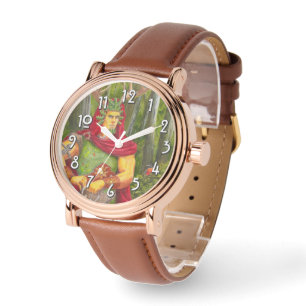 Celtic Oak King Detail Watch