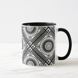 Celtic ornamentation mug