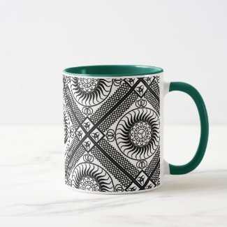 Celtic ornamentation mug