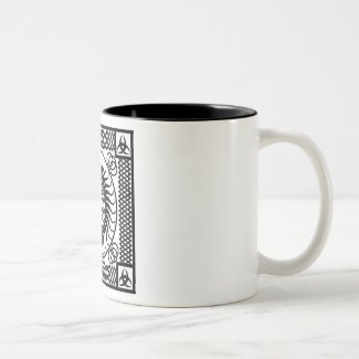 Celtic ornamentation<br/ >Two-Tone Coffee Mug